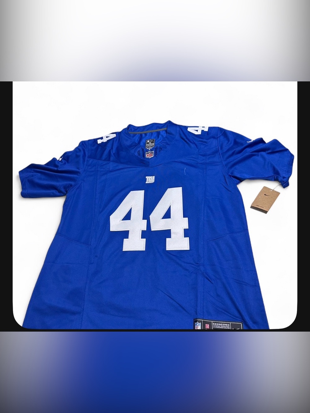 Nike blue New York Giants jersey #NFL #gridiron Size XL